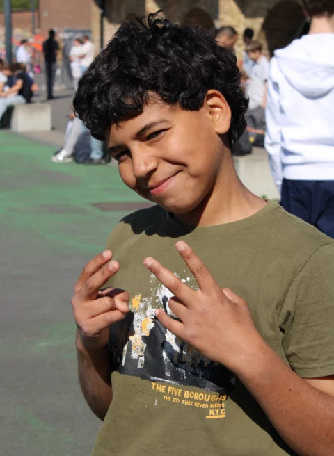 sfeerbeeld leerling Y